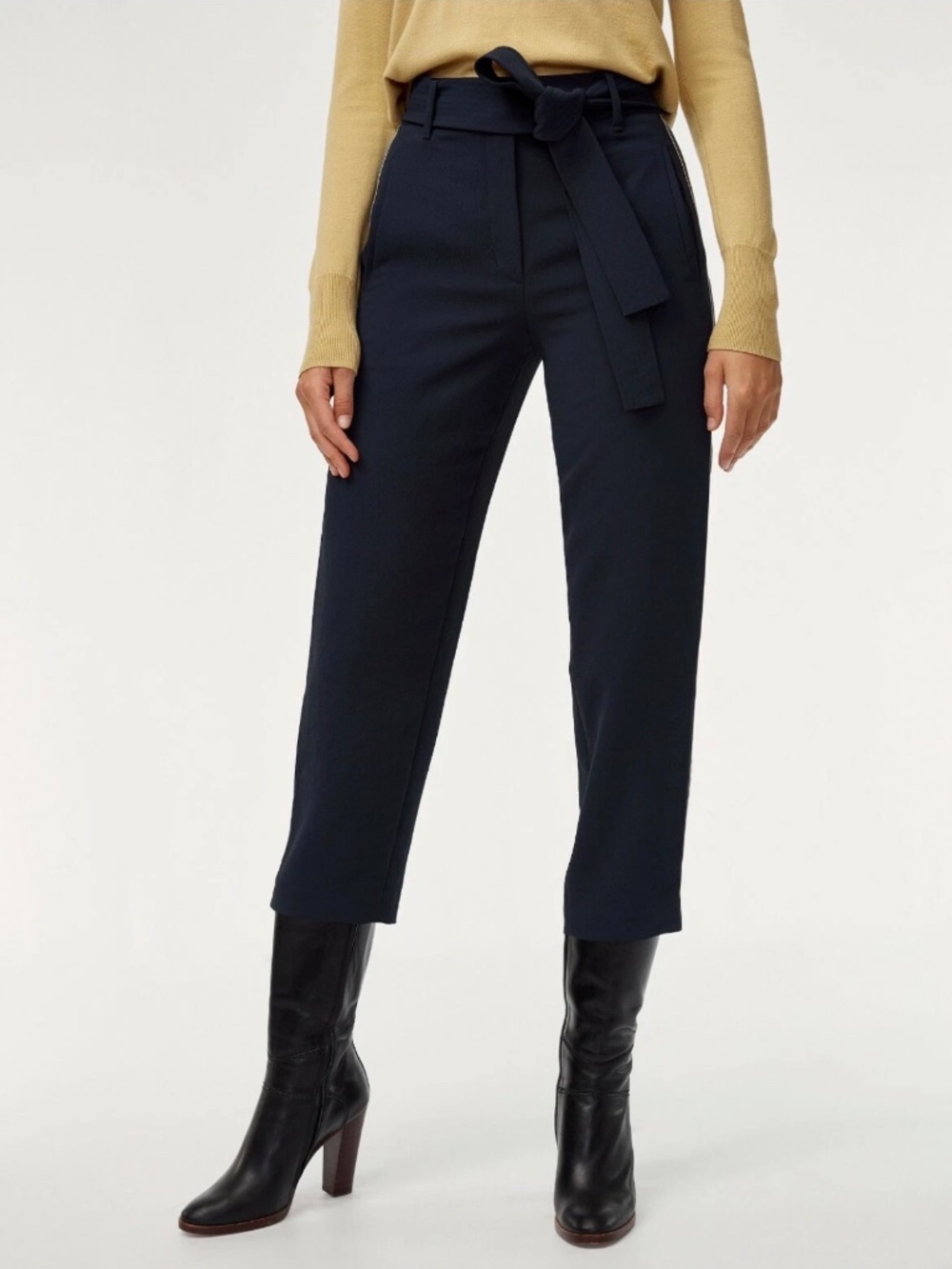 aritzia wilfred straight leg pant